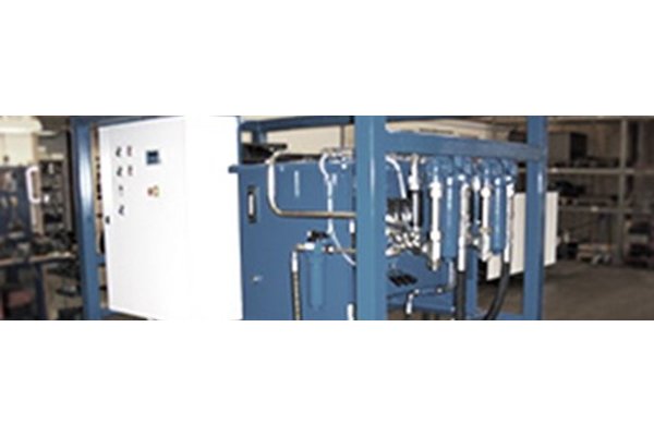 Laboratory test system for hydraulic transmission
