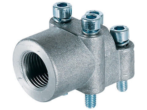 Flange, Sug, Ø30, Vinkel, 1/2
