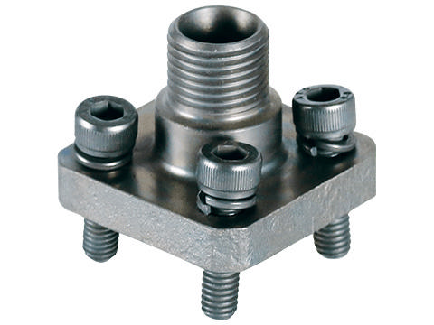 Flange, Sug/Tryk, Ø35, Lige, 15L