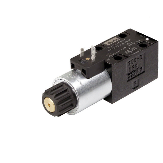 Ventil, Retning, NG10, 4/2, 24Vdc, m. detent