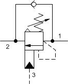 Ventil, Lastholde, T-17A, 4,5:1 CBGG-LCN