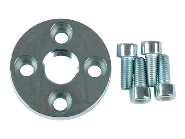 Flange, Sug, Ø30, lige, 3/8