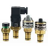 Filter, indikator, 2.5 Bar, Visuel, SAE8 V