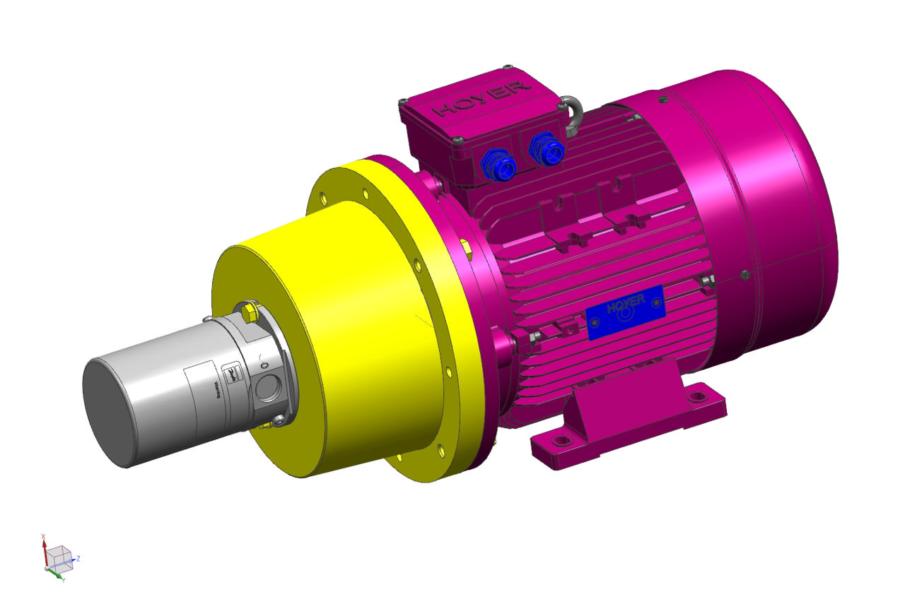 APP 3,5 Motor/pumpe enhed