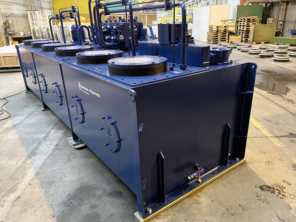 Case sandpumper malet tank