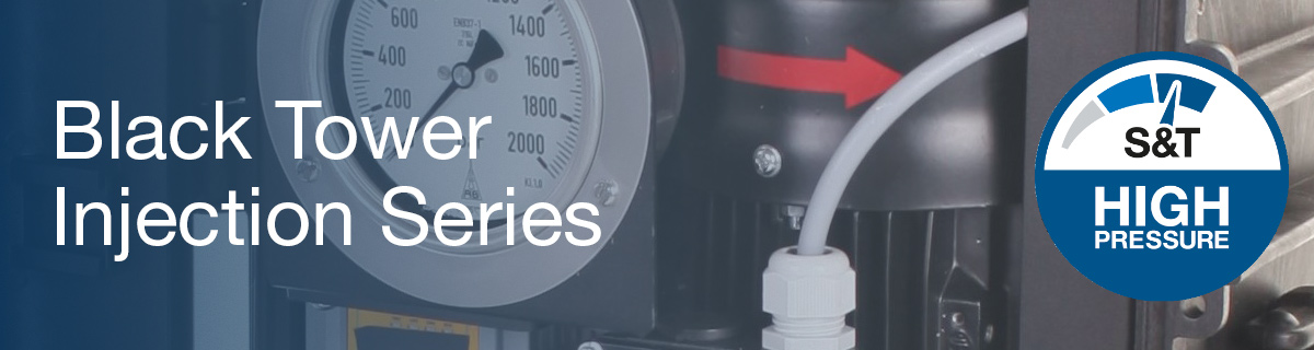 Dual pressure - Power Pack - Black Tower hydraulic injection