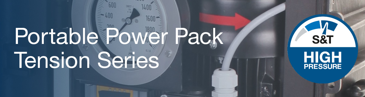 Single pressure - Portable Power Pack Tension series