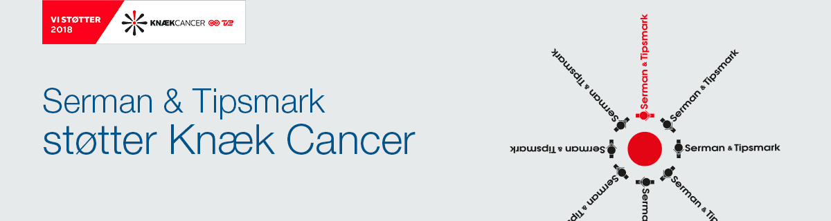 Serman & Tipsmark støtter Knæk Cancer endnu en gang