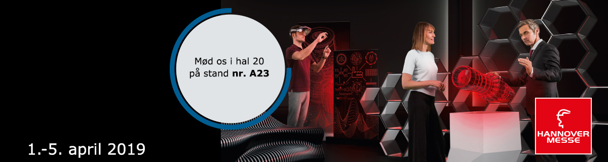 Mød os på Hannover Messe 2019